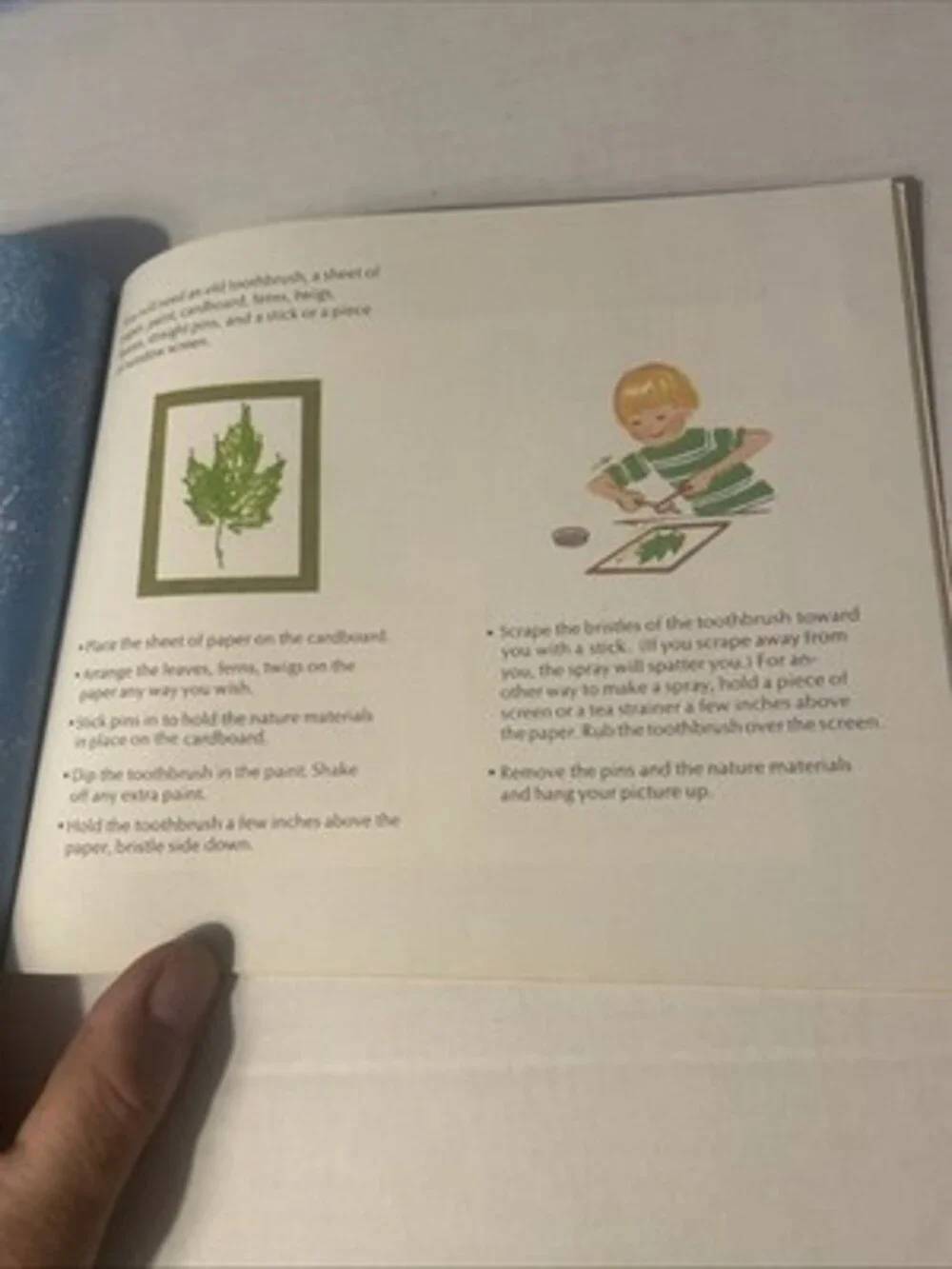 Vintage 1973 Pebbles and Pods Scholastic Nature Crafts Book